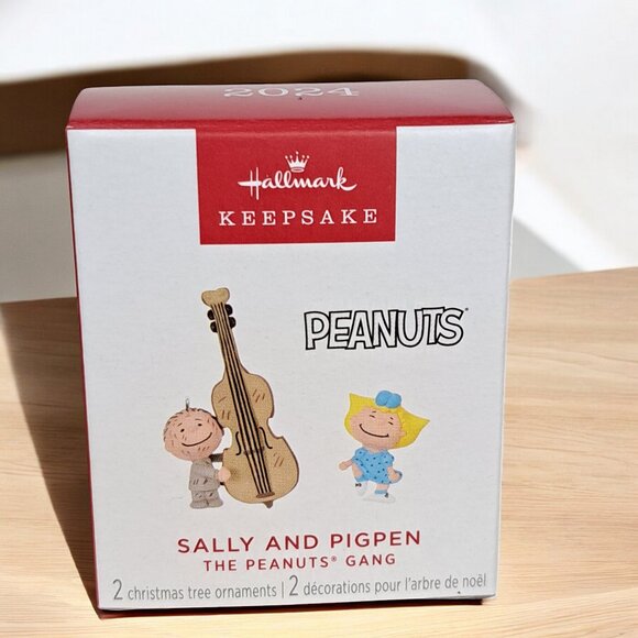 Hallmark Sally and Pigpen Miniature Ornaments, 2024, NEW - Picture 7 of 8